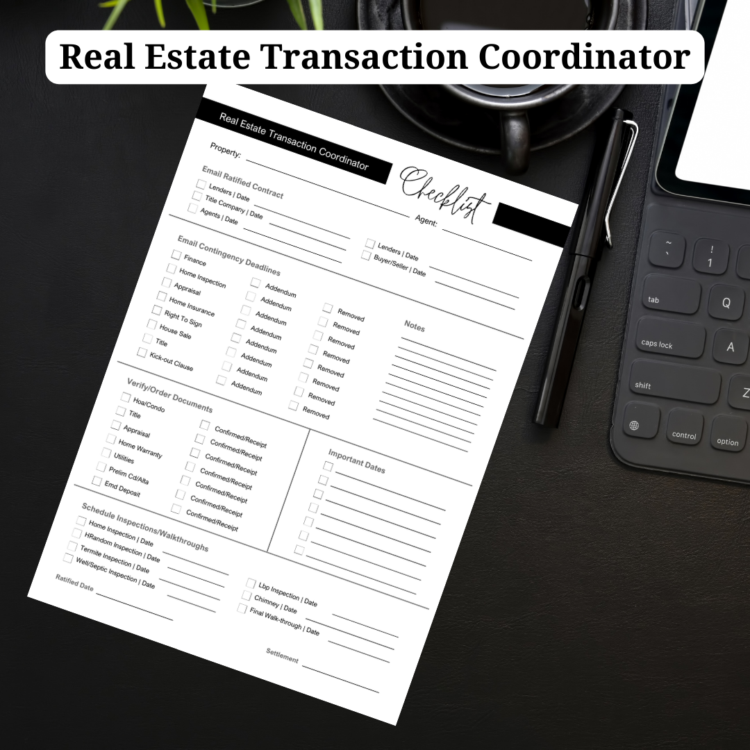 Real Estate Transaction Coordinator