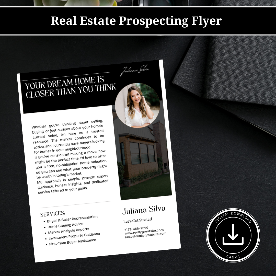 Real Estate Prospecting Flyer