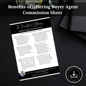 Benefits of Offering Buyer Agent Commission Sheet