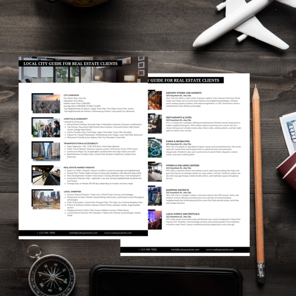 Local City Guide Brochure