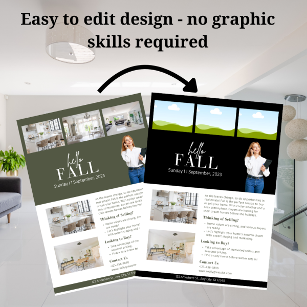 2 Fall Real Estate Flyer