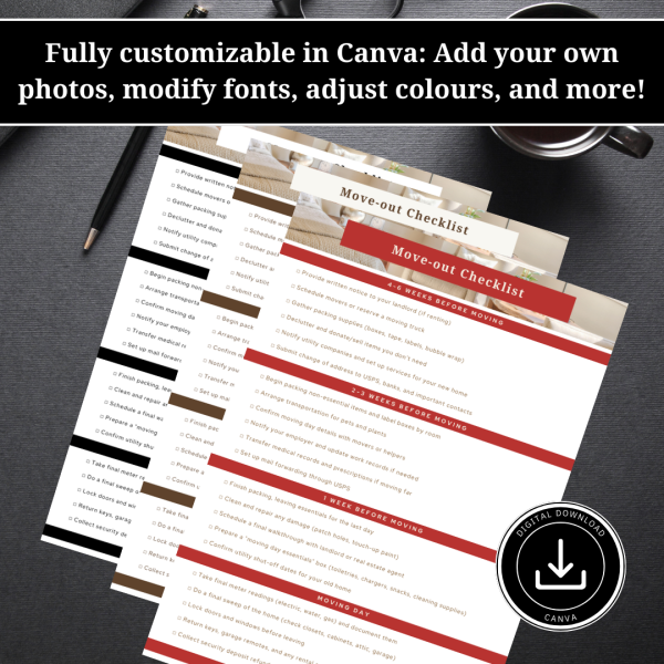Move-Out Checklist Brochure
