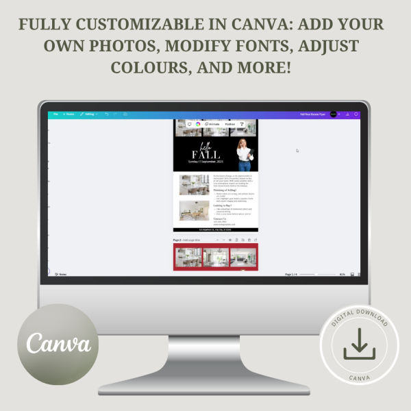 4 Fall Real Estate Flyer