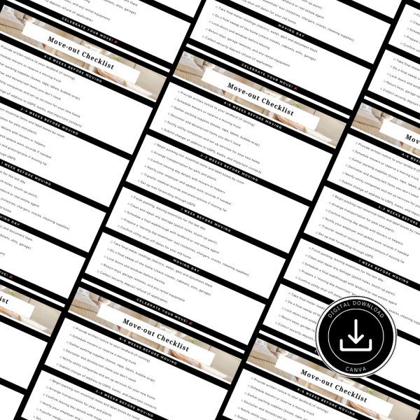 Move-Out Checklist Brochure
