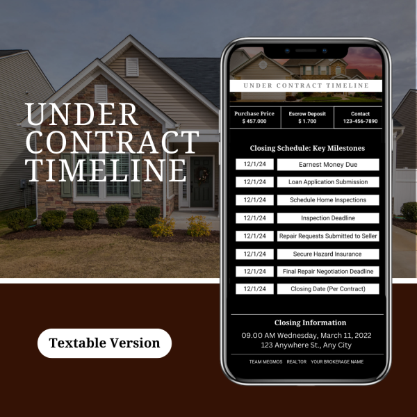 Under Contract Timeline