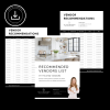 Recommended Vendors List Brochure