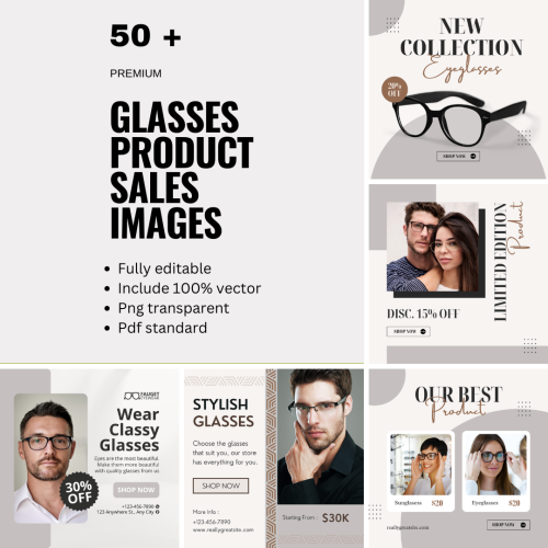 Glasses Product Sales Images - Image 3