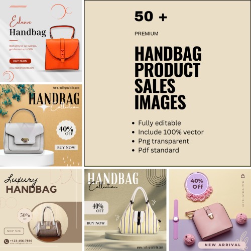 Handbag Product Sales Images