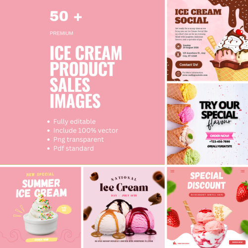 Ice cream Product Sales Images - Image 2