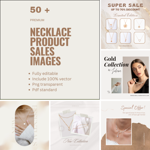 Necklace Product Sales Images