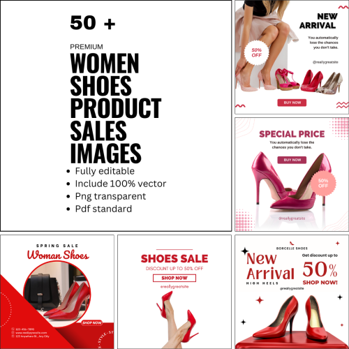 Women Shoes Product Sales Images