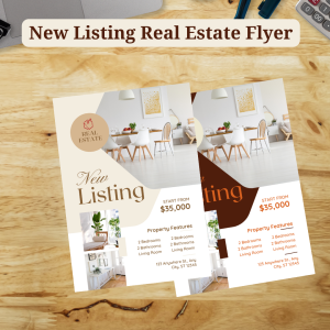 New Listing Real Estate Flyer