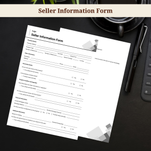 Seller Information Form Template for Real Estate