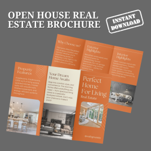 Open House Real Estate Brochure