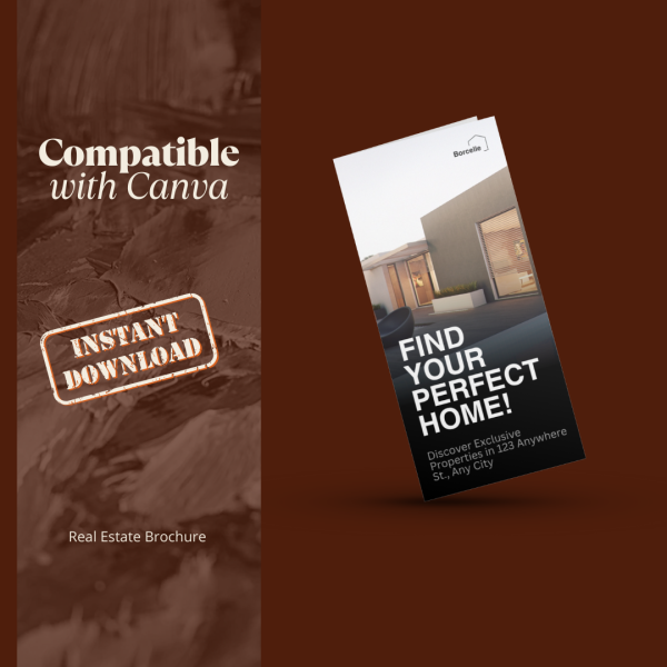 Modern House For Sale Brochure Template