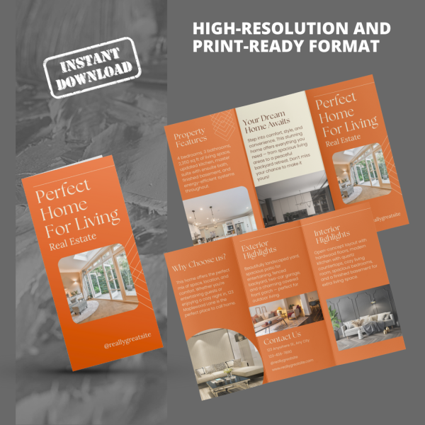 open House Real Estate Brochure