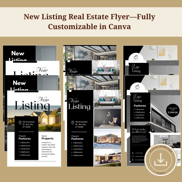 New Listing Real Estate Flyer