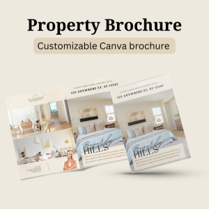 Property Brochure Template for Real Estate Agents