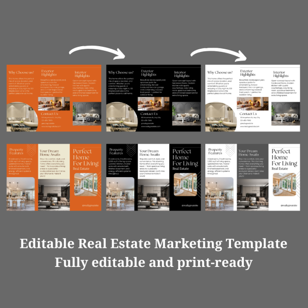 open House Real Estate Brochure