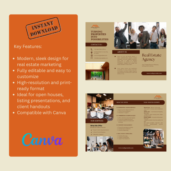 Real Estate Agency Brochure