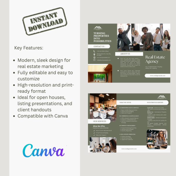 Real Estate Agency Brochure