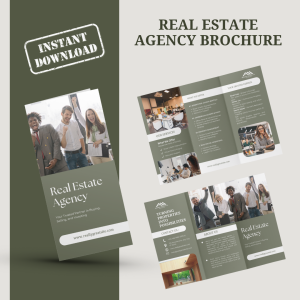 Real Estate Agency Brochure Real Estate Agency Brochure