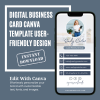 Digital Business Card Canva Template