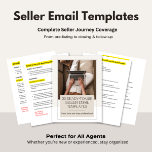 20 Seller Email Templates for Real Estate Agents