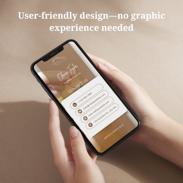 Minimalist Modern Business Contact Us Instagram Story