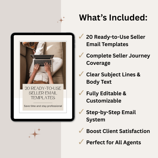 20 Seller Email Templates for Real Estate Agents