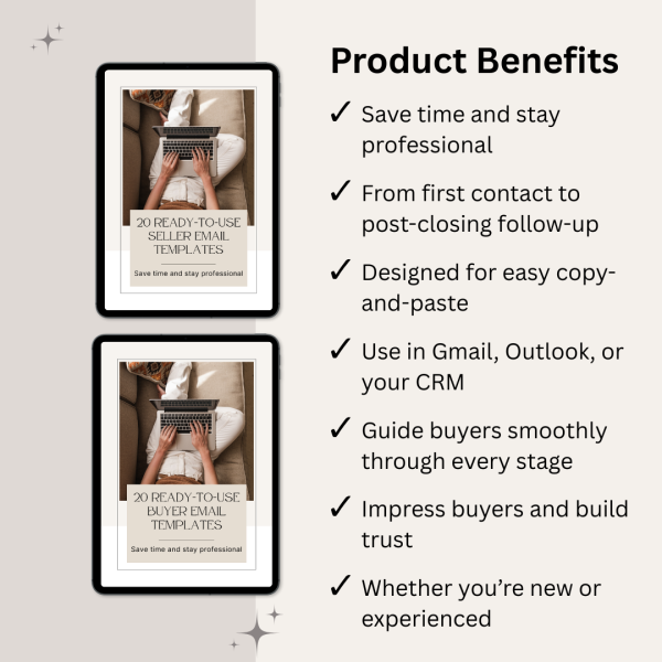 40 Real Estate Email Templates Bundle | Buyer & Seller