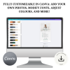 Digital Business Card Canva Template