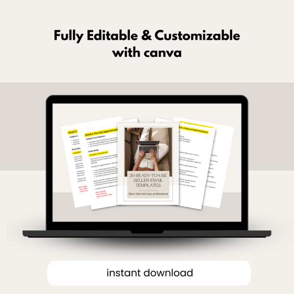 20 Seller Email Templates for Real Estate Agents