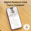 Digital Business Card Canva Template