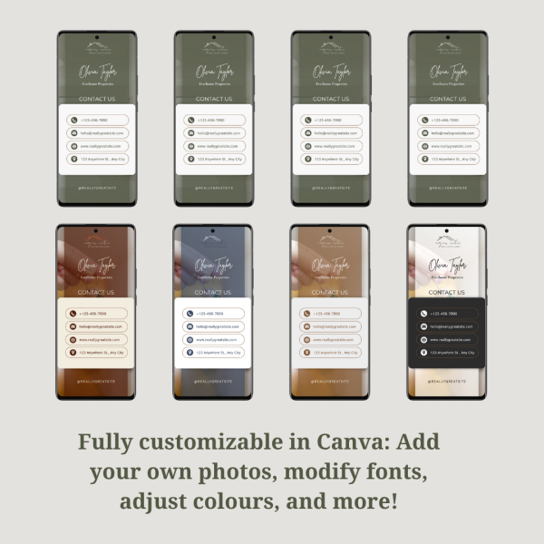 Minimalist Modern Business Contact Us Instagram Story
