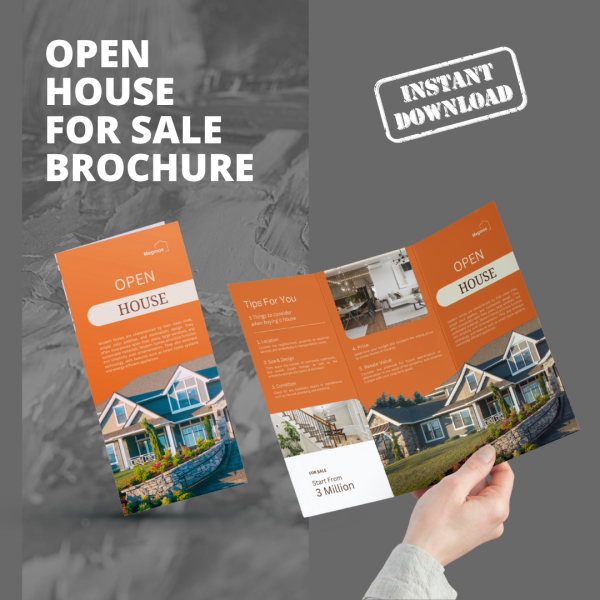 open House For Sale Brochure