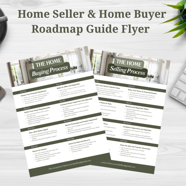 Home Seller and Buyer Roadmap Guide Flyer Home Seller and Buyer Roadmap Guide Flyer