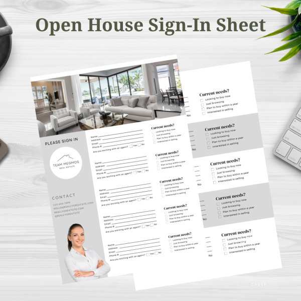 Open House Sign-In Sheet (1) Open House Sign-In Sheet