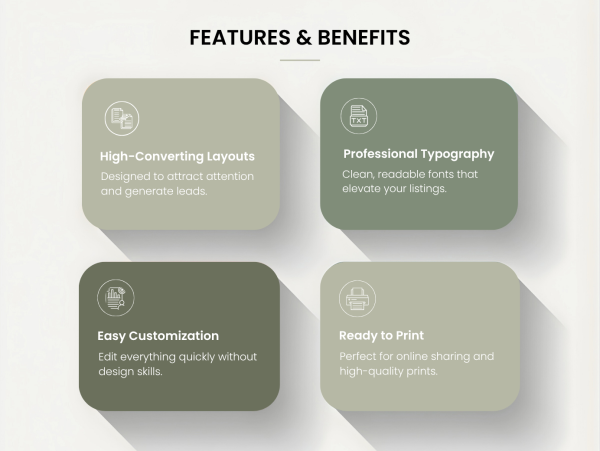 Open House Flyer Bundles