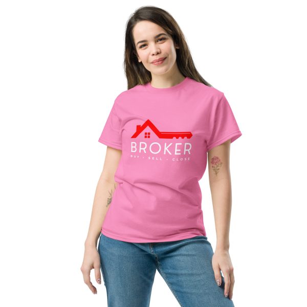 unisex-classic-tee-azalea-front-68ee3c2ba0297.jpg Unisex Classic Tee for Brokers