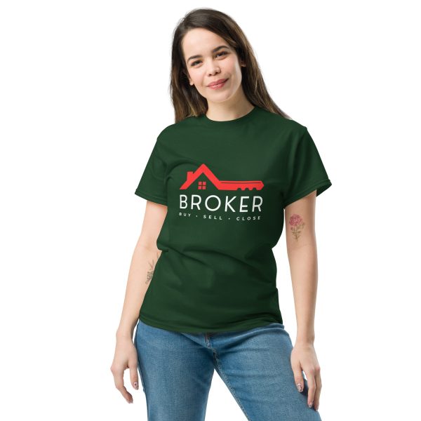 unisex-classic-tee-forest-green-front-68ee3c2b4ef72.jpg Unisex Classic Tee for Brokers