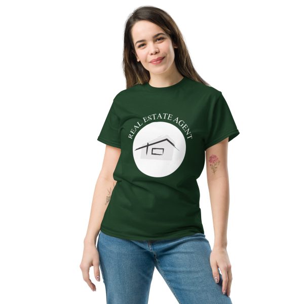 unisex-classic-tee-forest-green-front-68ee6cd16dce2.jpg Unisex Classic Tee for Real Estate Agents