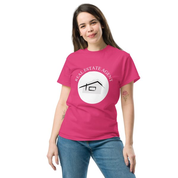 unisex-classic-tee-heliconia-front-68ee6cd19348f.jpg Unisex Classic Tee for Real Estate Agents
