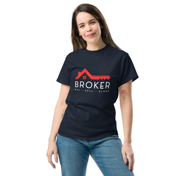 unisex-classic-tee-navy-front-68ee3c2b40989.jpg Unisex Classic Tee for Brokers
