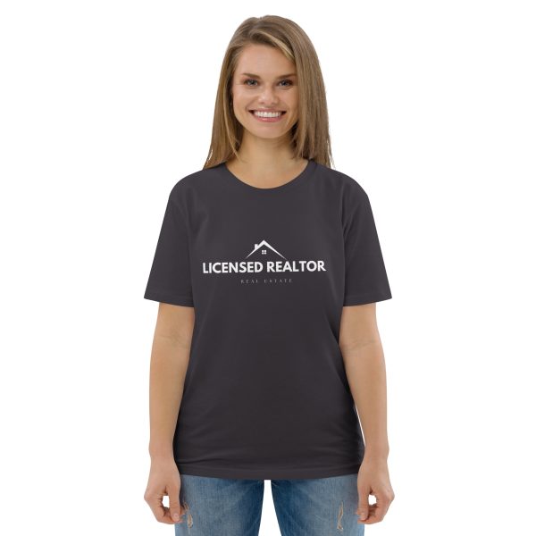 Unisex organic cotton t-shirt | Licensed Realtor