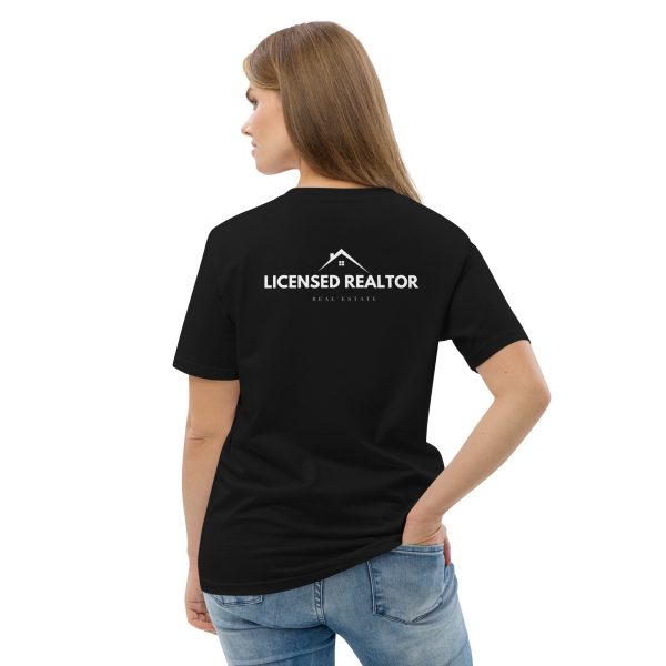 Unisex organic cotton t-shirt | Licensed Realtor
