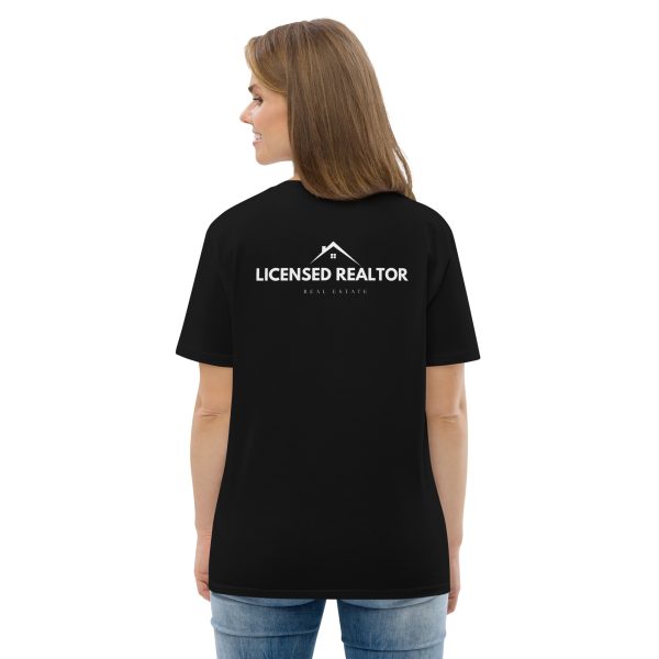 Unisex organic cotton t-shirt | Licensed Realtor