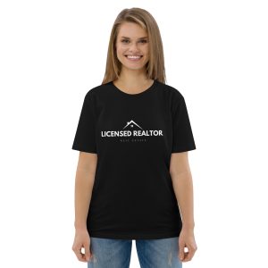 Unisex organic cotton t-shirt | Licensed Realtor