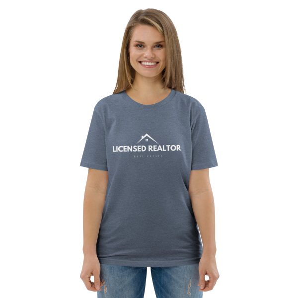 Unisex organic cotton t-shirt | Licensed Realtor