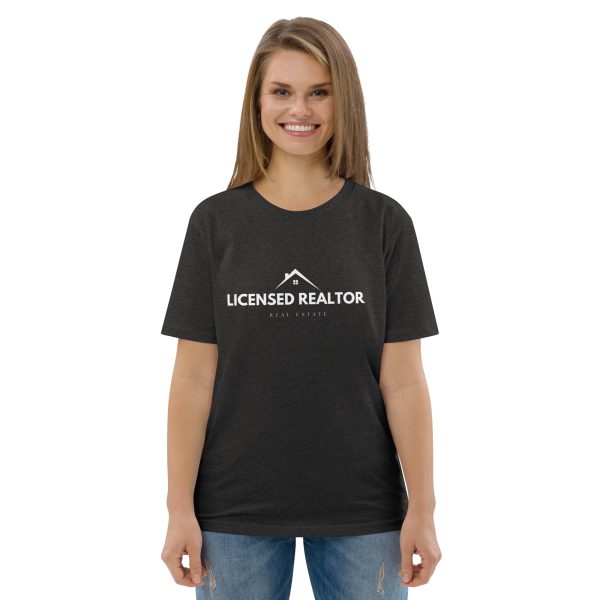 Unisex organic cotton t-shirt | Licensed Realtor